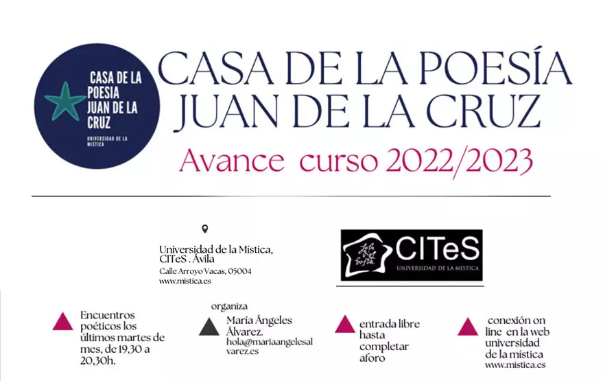 Casa de la Poesía Avance curso 2022-2023