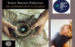 Encuentro poético de mayo con Ester Bueno Palacios